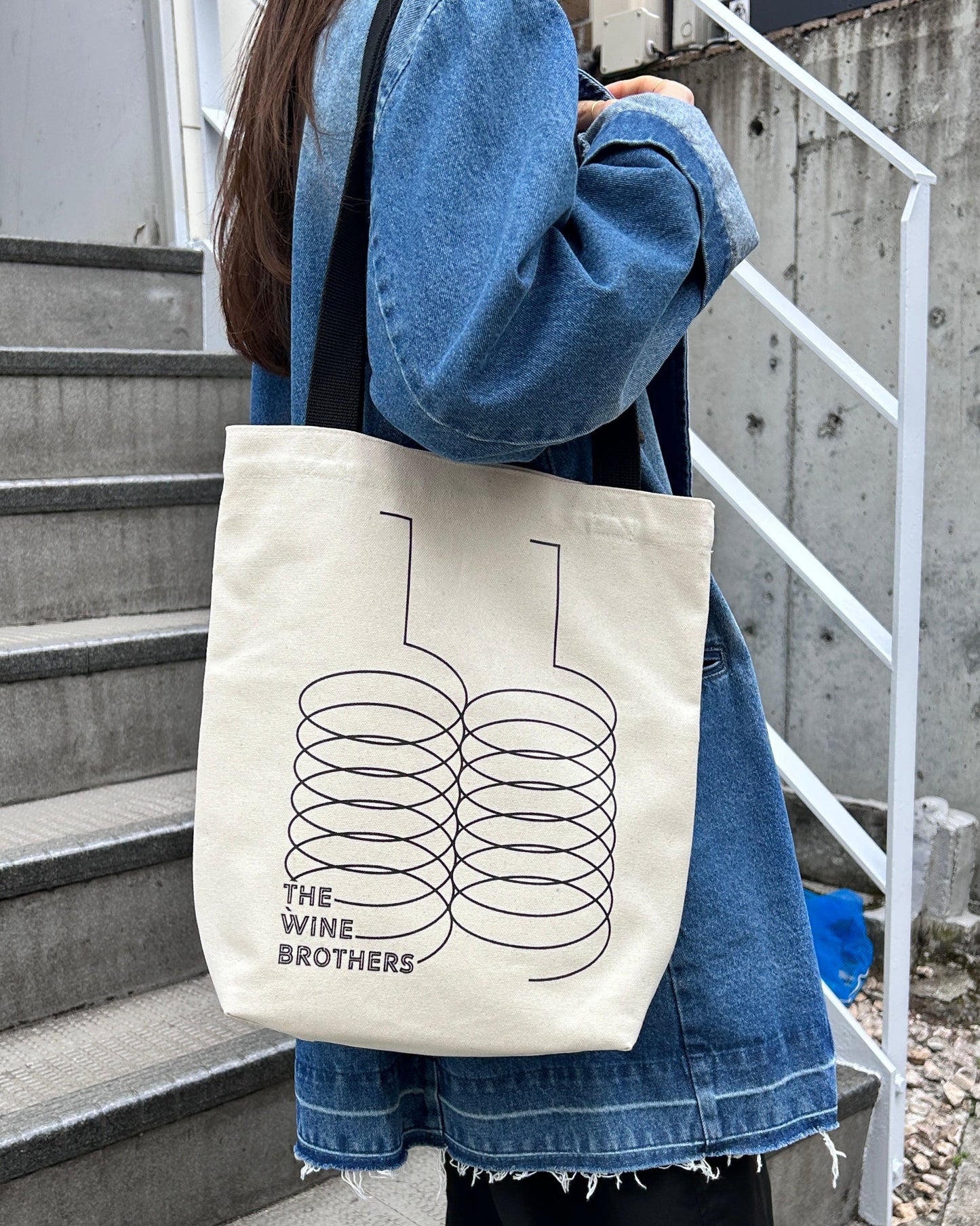 Wine Brothers Tote Bag