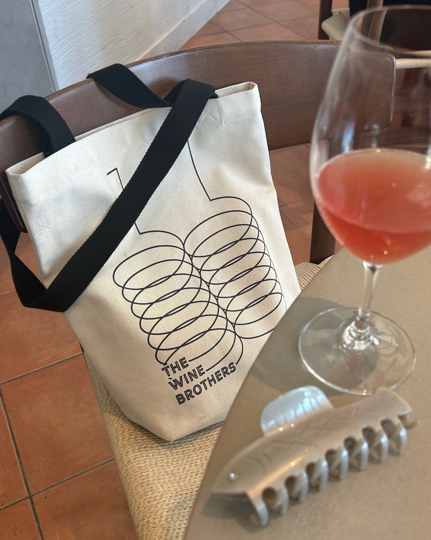 Wine Brothers Tote Bag