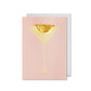 Metal Clip Greeting Card / Cocktail