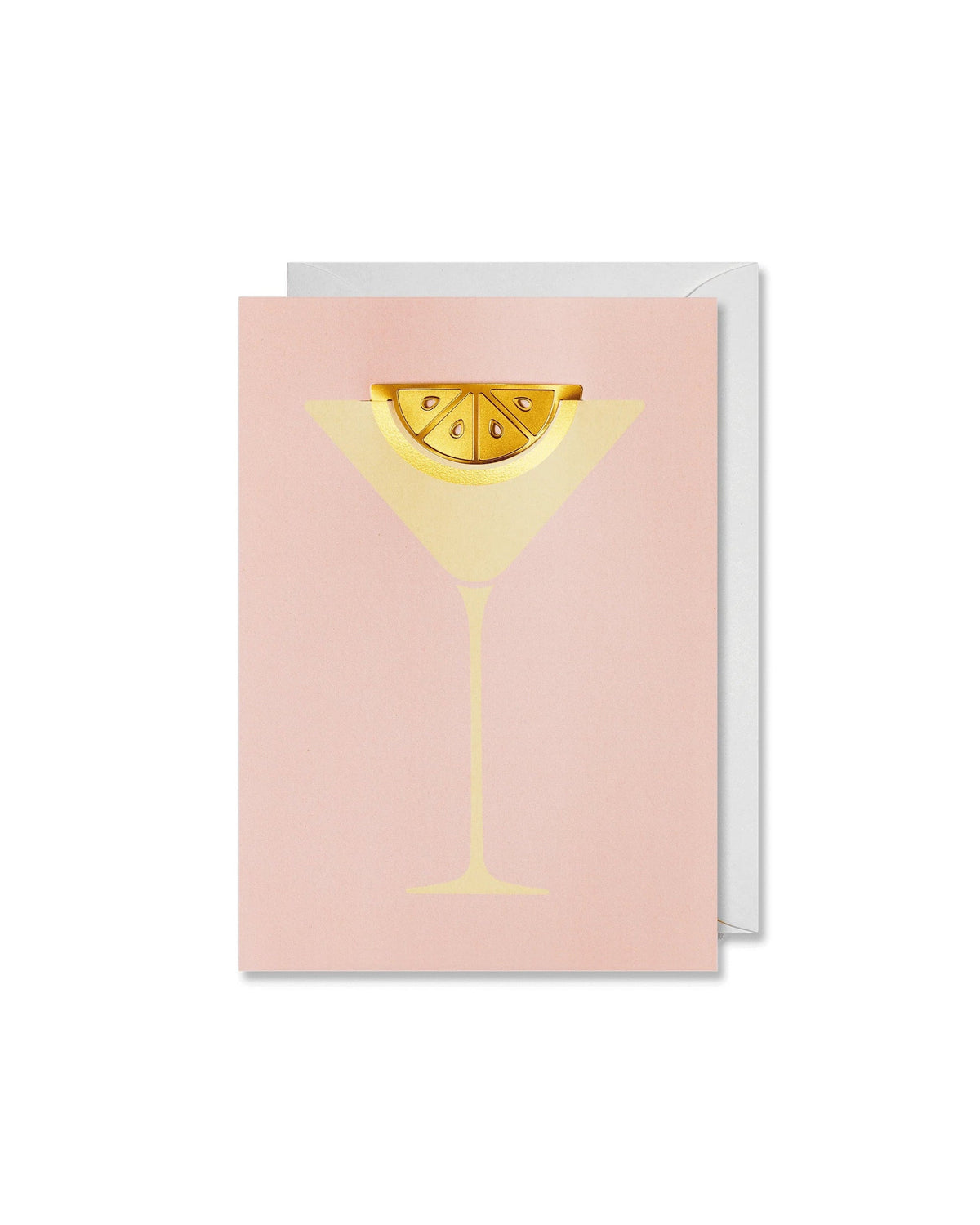Metal Clip Greeting Card / Cocktail