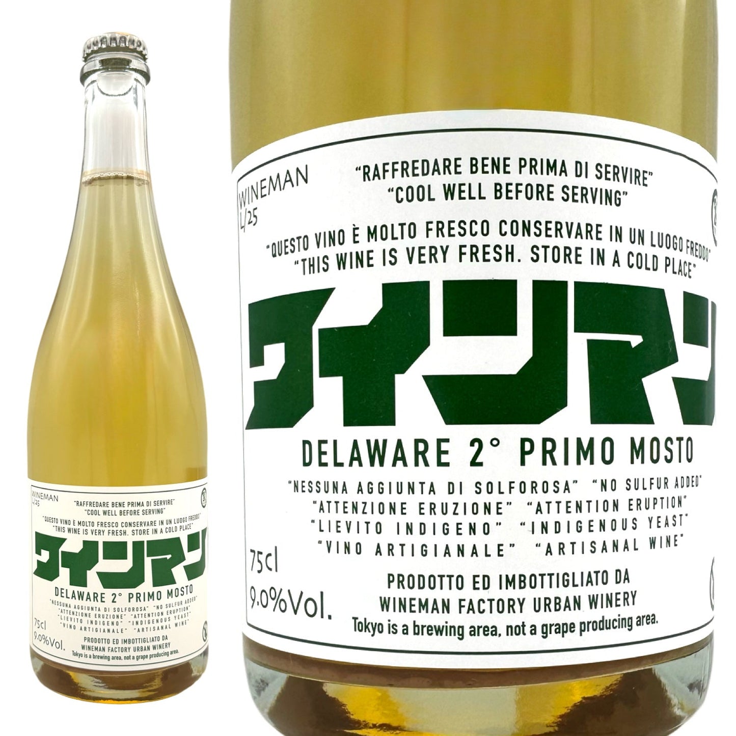 2025 デラウェア セカンド プリモモスト / ワインマン