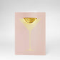 Metal Clip Greeting Card / Cocktail