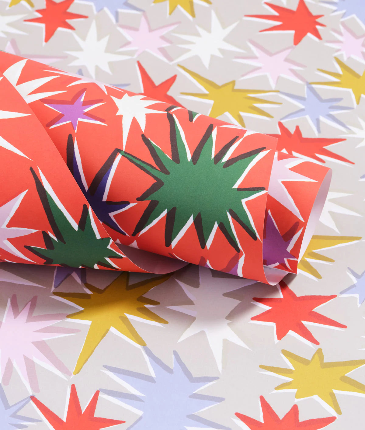 Gift Wrapping 包装紙 / Celebration Stars Red